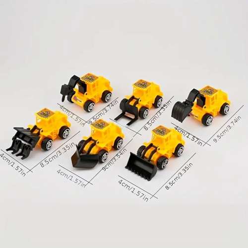 Construction Vehicles Cake Toppers