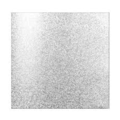 Masonite Cake Board - 6 inch Silver Square