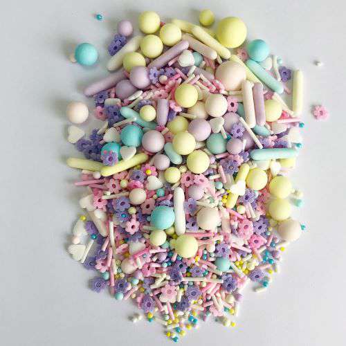 Pastel Bead Mix Medley 80g - Click Image to Close