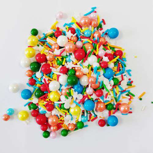 Pearls & Jimmies Mix Medley 80g - Click Image to Close