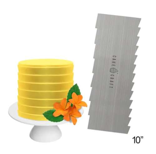 Metal Scraper Comb - Pleats  Metal Scraper Comb - Pleats