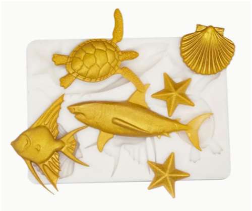 Sea Themed Silicone Mould