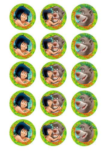 The Jungle Book Cupcake Images - Click Image to Close